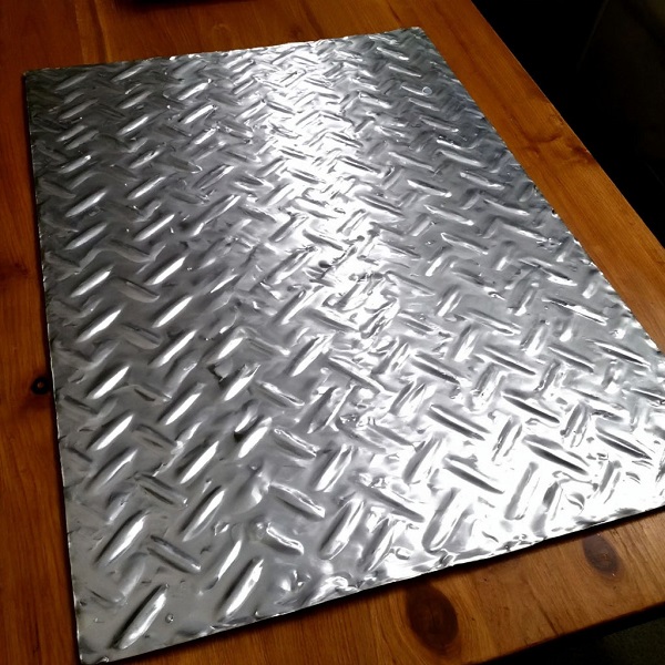 Лист алюминиевый рифленый Чечевица