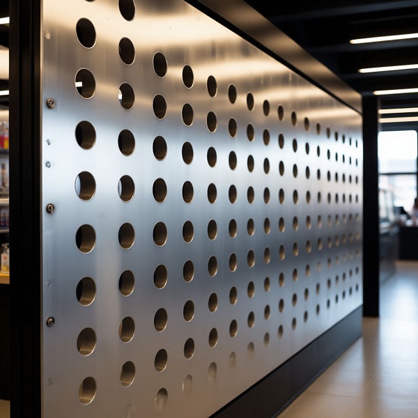 Лист перфорированный алюминиевый