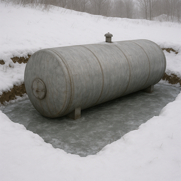 Резервуары горизонтальные стальные двустенные РГСд